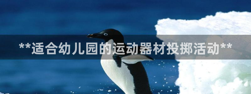 意昂体育3平台注册流程视频：**适合幼儿园的运动器材