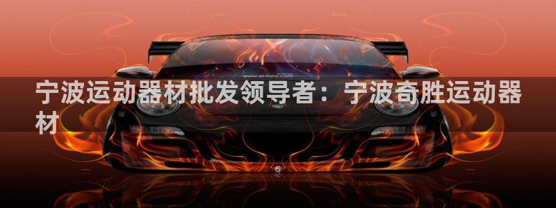 意昂体育3：宁波运动器材批发领导者：宁波奇胜运动器
