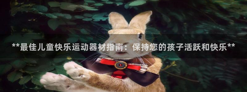 意昂3集团：**最佳儿童快乐运动器材指南：保持您的孩