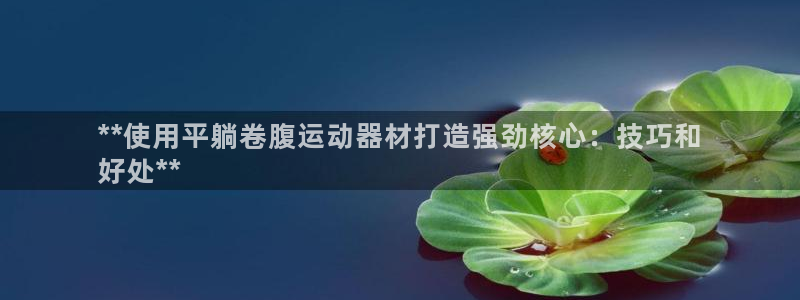 意昂体育3是干嘛的公司：**使用平躺卷腹运动器材打造