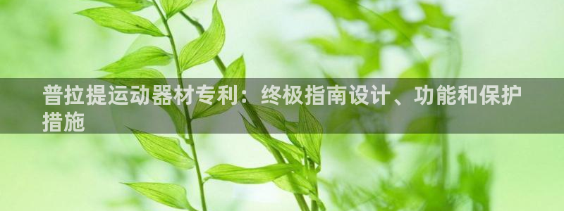 意昂体育3招商电话号码是多少号：普拉提运动器材专利：