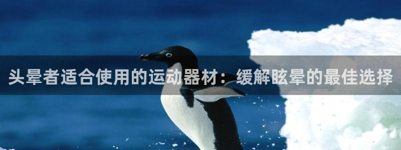 意昂3五金厂：头晕者适合使用的运动器材：缓解眩晕的最